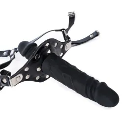 KINKgear Bâillon avec gode Strap Dick 12cm